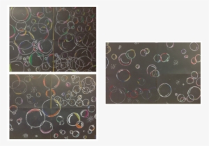 Using Oil Pastels The Students Added White Reflections - Motif #2825086