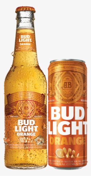 Bud Light Orange Cans/bottles - Glass Bottle #2826052