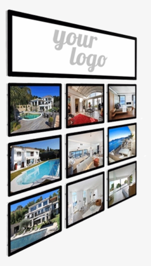 1 Banner Sign 9 A3 Led Displays Installation Vitrinemedia #2826104