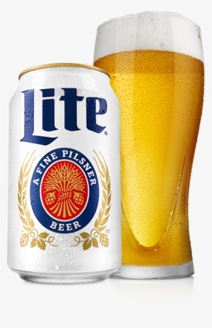 Can Clipart Miller Lite Pencil And In Color Can Clipart - Miller Lite 16 Oz Can #2826326