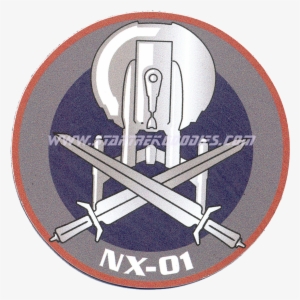 This Unique Star Trek - Star Trek Enterprise Mission Patch Round Ornament #2827038