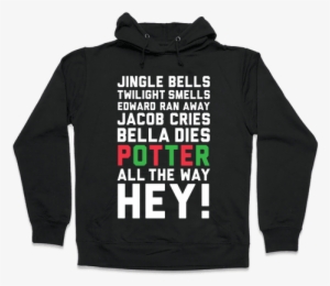 Jingle Bells Twilight Smells Hooded Sweatshirt #2827545
