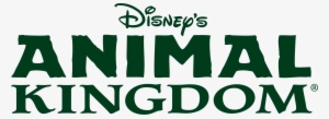 Disney's Animal Kingdom Wordmark - Disney World Animal Kingdom Logo #2828681