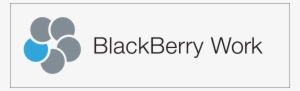 File - Blackberry Work Logo #2828711