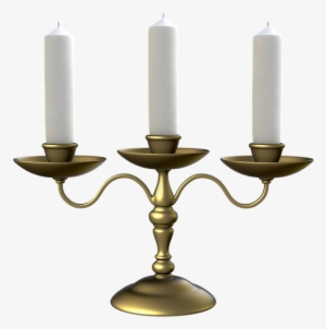 Free Photo Candlestick For Three Candles Transparent - Candlestick Transparent #2828807