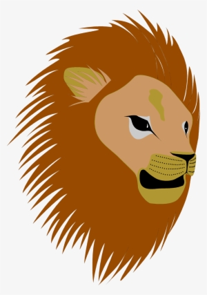 Cute Baby Lion Clipart Transparent - Lion Head With No Background #2829205