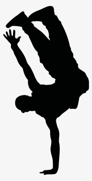 Break Dance Png, Hip Hop Png - Break Dance Silhouette Png #2829471