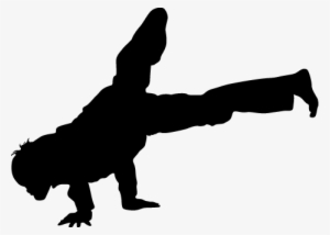 Clipart Resolution 466*333 - Hip Hop Silhouette Baby Freeze #2829641