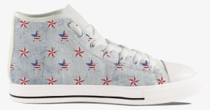 Patriotic Stars - Mens Hightop - Skate Shoe #2830168