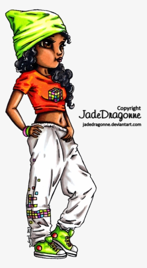 Hip Hop Dancer - Draw A Hip Hop Dancer #2830277