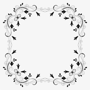 Click To See Printable Version Of Floral Border Paper - Border Png Clipart Frames #2830485