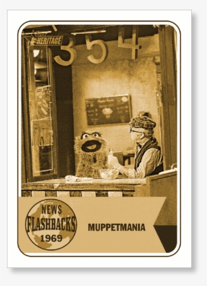 Sesame Street 2018 Topps Heritage Baseball News Flashbacks - News #2830932