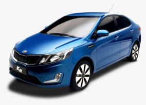 Blue Kia K2 Car Png Image - Kia K2 #2831001