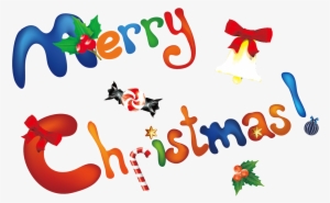 English Merry Christmas Png Element - Christmas Day #2831478