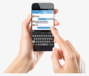 All Incoming Text Messages Are Free - Typing On Mobile Phone #2831952