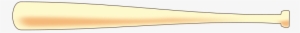 Baseball Bat Vector Transparent Stock - Baseball Bat Clipart Horizontal #2831976