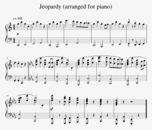 Jeopardy Sheet Music 1 Of 1 Pages - English Love Affair 5sos Piano #2832127