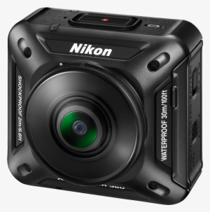 Nikon Keymission 360 Camera Close Up Transparent Png - Nikon 360 #2832975