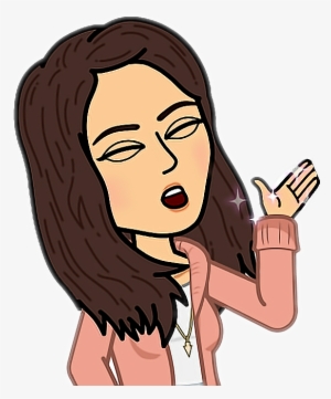 Bitmoji Girl With Brown Hair #2833091