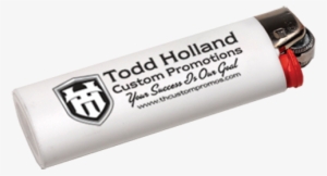 Custom Printed Bic Lighter - White Bic Lighter Png #2834367