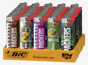 Greenbay Packers - Bic Lighter 50 Ct Tray - Hispanic Culture #2834700