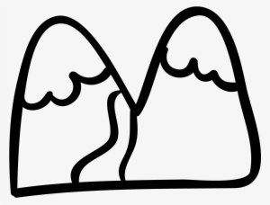 Mountains Hand Drawn Landscape Comments - Mountain #2835481