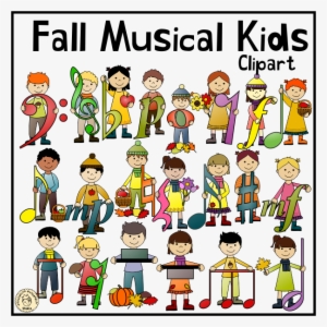 Fall Musical Kids Clipart - Music #2836546