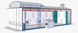 Cabina De Pintura Aviones - Architecture #2836693