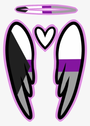 “ Sexuality Angel Wing Designs Check Out The Links - Demisexual #2836802