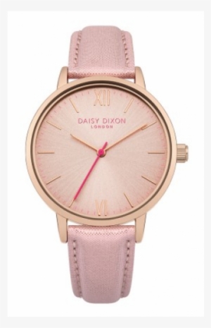 Daisy Dixon Billie Pink Strap Watch Dd007pg - Daisy Dixon Billie Pink Leather Strap #2836804