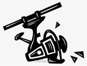 Fishing Reel Royalty Free Vector Clip Art Illustration - Fishing Reel Logo Png #2837455