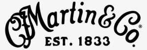 The Guitar Is Front And Center Of Many Bands - Martin Guitar Logo #2837587