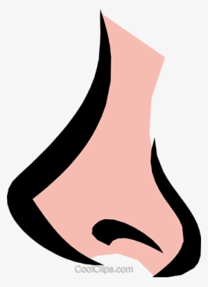 Nose Royalty Free Vector Clip Art Illustration - Nariz Vetor Png #2838033