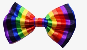 Rainbow Dog Bow Tie - Transparent Rainbow Bow Tie #2838164
