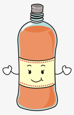 Bottle Clip Art - Water Bottle Cartoon Png #2838194