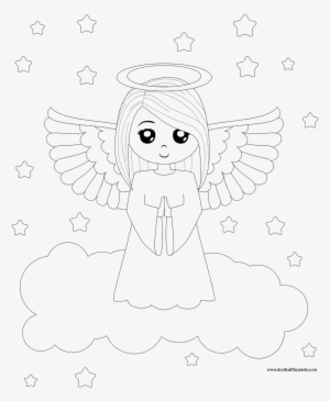Coloring Pages Of Angels Angel Coloring Pages Printable - Anaheim #2839058