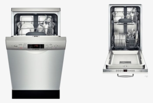 While Most Dishwashers Are Available In A Standard - Bosch 18 Dishwasher #2839142