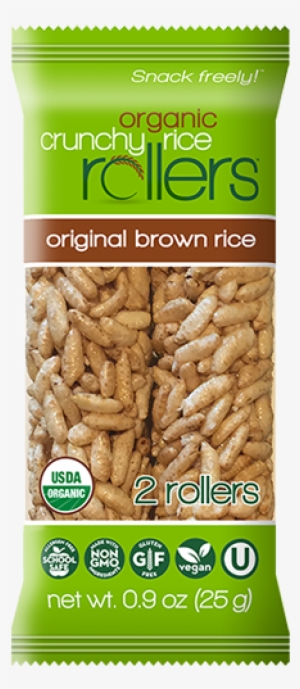 Original Brown Rice Grab N Go Case - Organic Crunchy Rice Rollers #2839171
