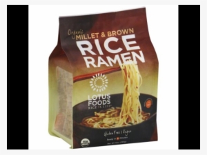 Rice Is Life, Millet & Brown Rice Ramen - Lotus Foods Organic Rice Ramen Noodles, Millet #2839197