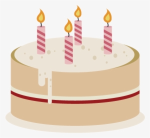 Birthday Cake Clip Art - Simple Cake Clipart Png #2839222