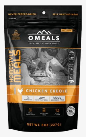 Omeals Chicken Creole Brown Rice 01 - Bracketron Head Strap Mount Support System - Headband #2839344