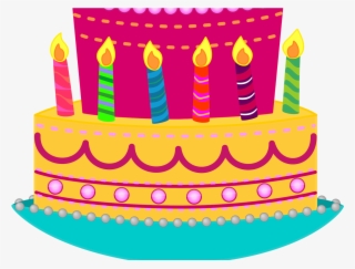 Birthday Cake Clipart 4th - Happy Birthday Clipart #2839402
