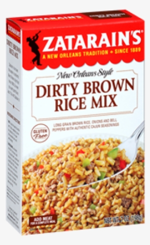 Zatarain's Dirty Brown Rice Mix - Reduced Sodium Zatarain's Rice #2839405