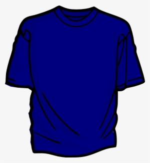 Blue T-shirt Clip Art At Clker - Triumph Bonneville 650 Classic Motorcycle T-shirt. #2840115