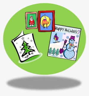 28 Collection Of Christmas Card Clipart Png - Christmas Cards Clipart Free #2840467