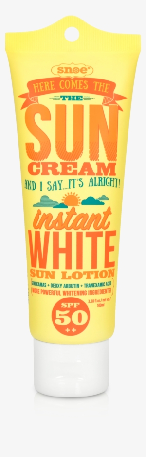 Here Comes The Sun Cream Instant White Sun Lotion Spf50 - Snoe Sunblock #2840729