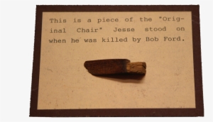 Souvenir Death Picture Card - Hardwood #2840857