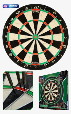 The Winmau Rebel Dartboard - Dart Board #2842078