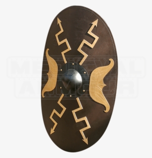 Wooden Oval Roman Shield - Roman Oval Shield #2842516