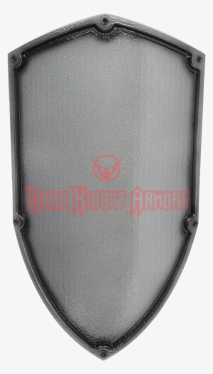 Medieval Reichsritter Larp Shield In Silver - Silver #2842520